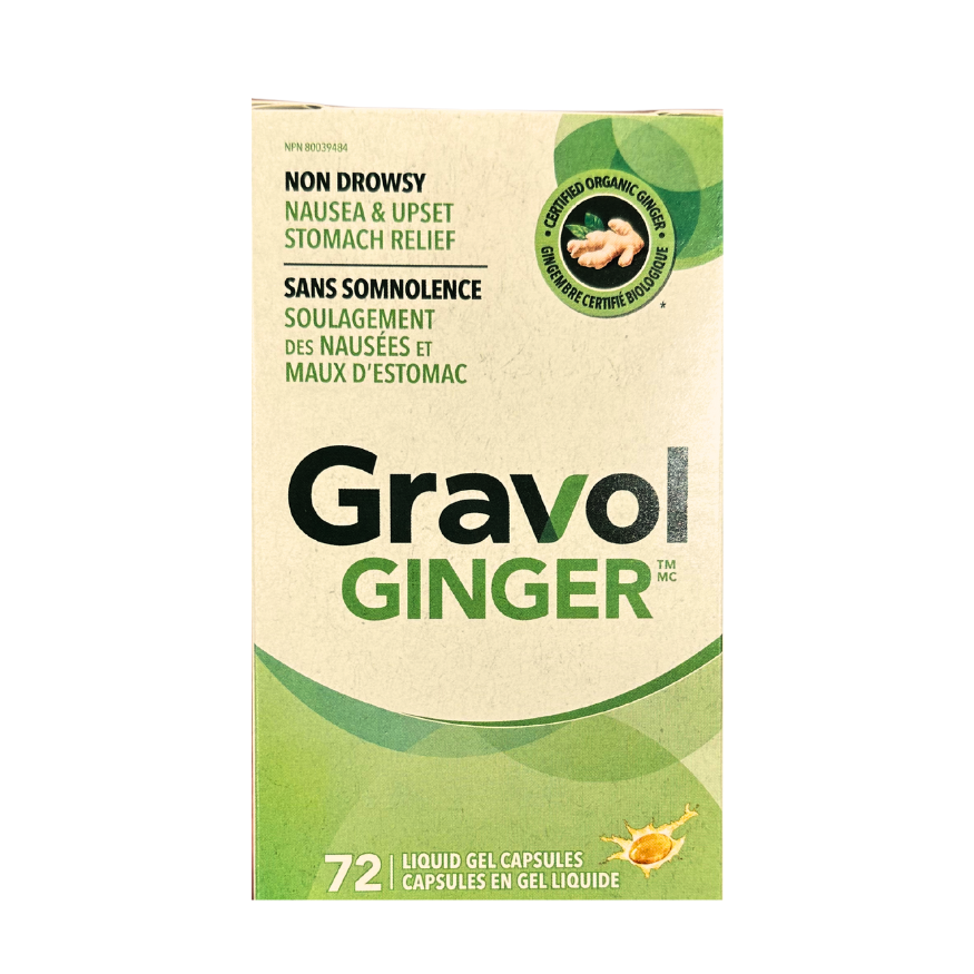 Garavol Ginger 72 Liquid Gel capsules - canavitam