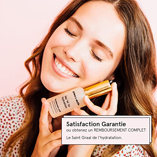 grace & stella  Hyaluronic Acid Serum (50ml) - Vegan -  Acido Hialuronico to Hydrate and Remove Fine Lines + Wrinkles, Boost Collagen - - canavitam