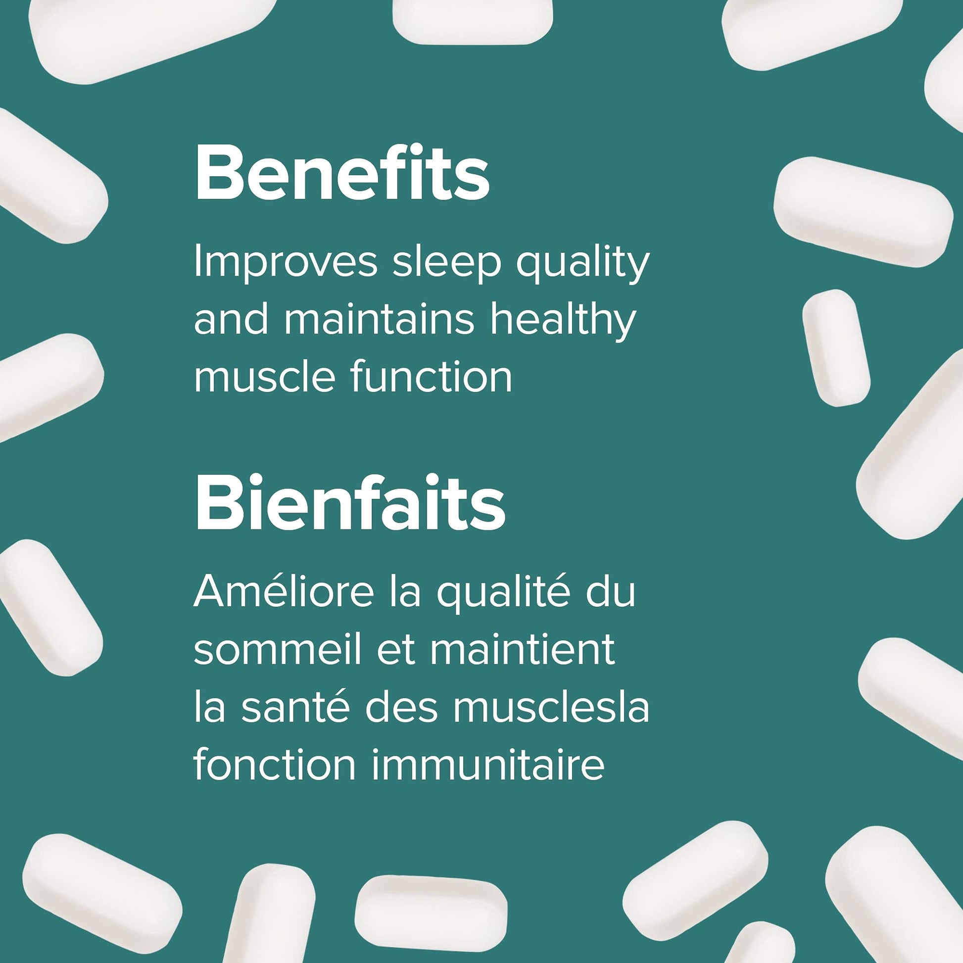 Webber Naturals Melatonin 10 mg with 150 mg of Magnesium, 60 Tablets - canavitam