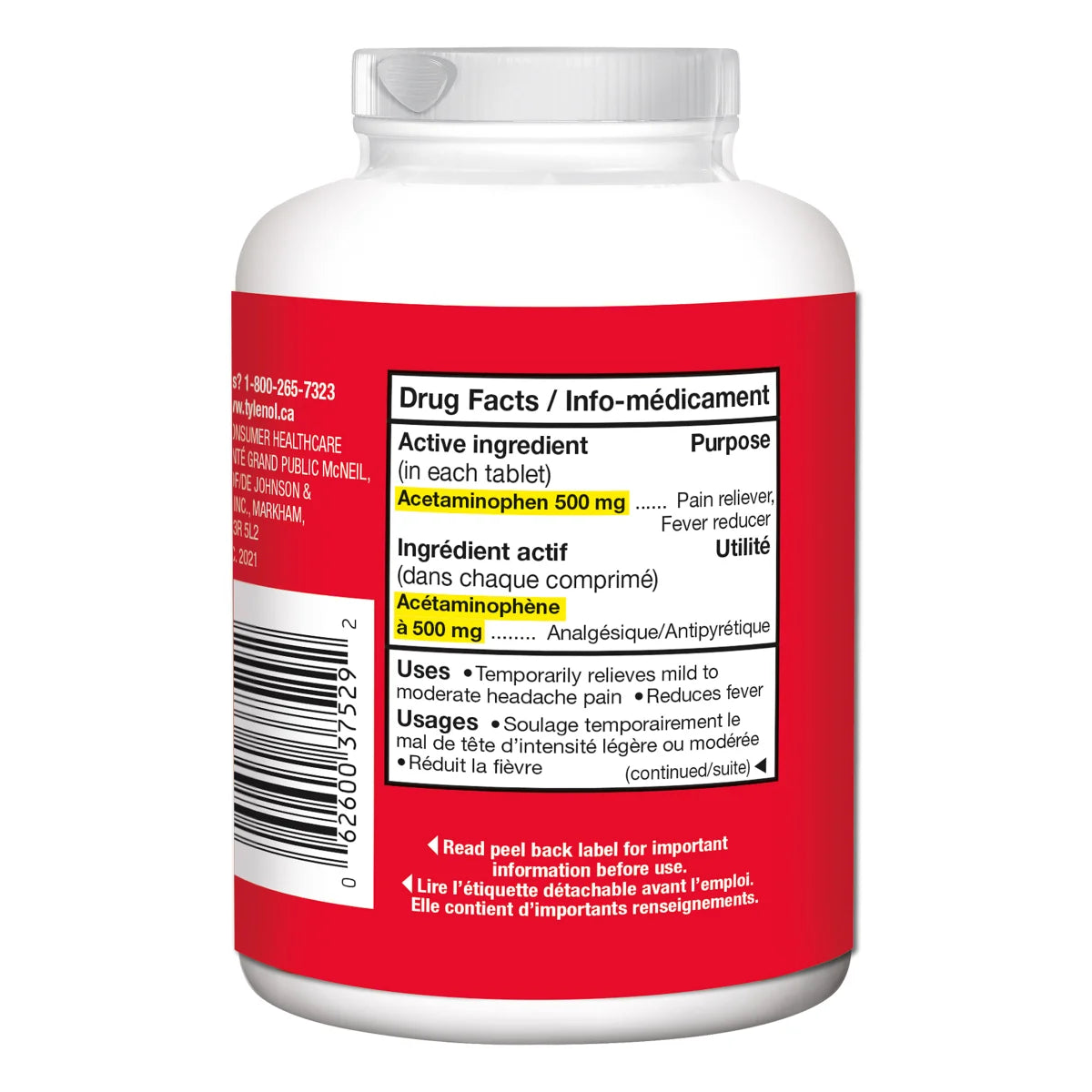 Features: Fast, effective relief of fever and pain Tough on pain but easy on your stomach Extra strength formula Easy-to-swallow caplets - canavitam