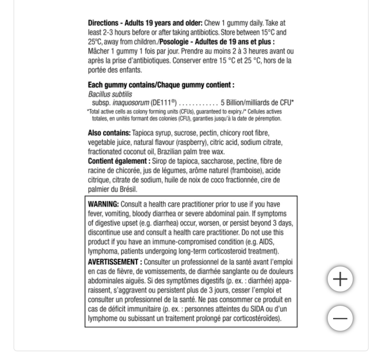 Jamieson Probiotic Gummies 5 Billion - canavitam