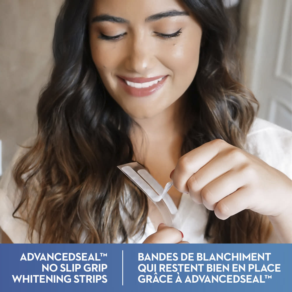 Crest 3D White Whitestrips Teeth Whitening Kit 20 Strips - canavitam