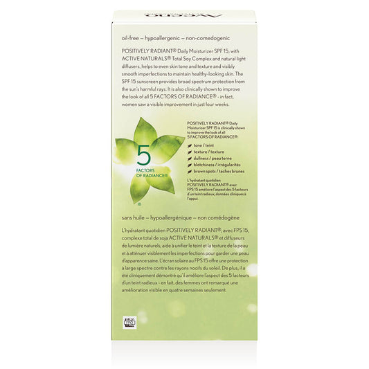 Aveeno Positively Radiant SPF 15 - 120 ML - Daily Moisturizer Broad spectrum - canavitam