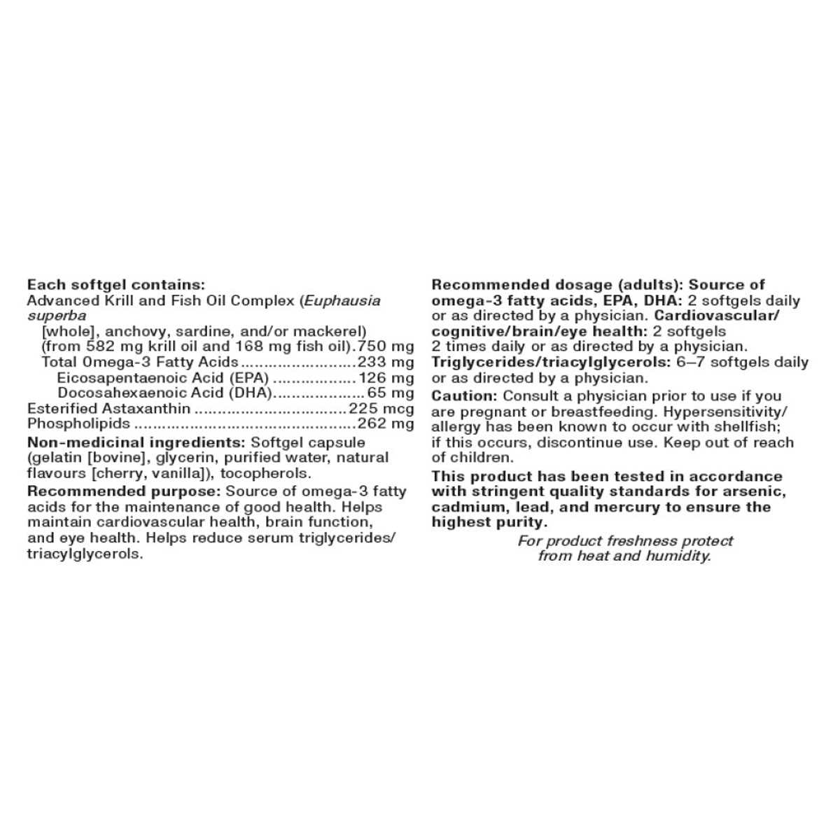 webber naturals 750 mg Royal Red Krill Oil Plus with Astaxanthin, 120-count - canavitam