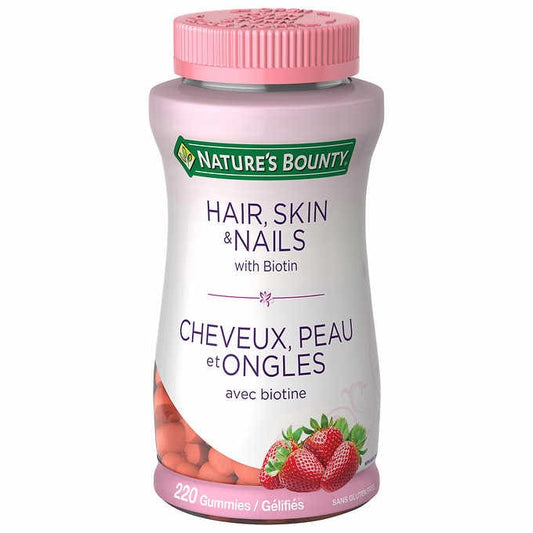 Nature’s Bounty Hair, Skin and Nails Gummies, 220-count - canavitam
