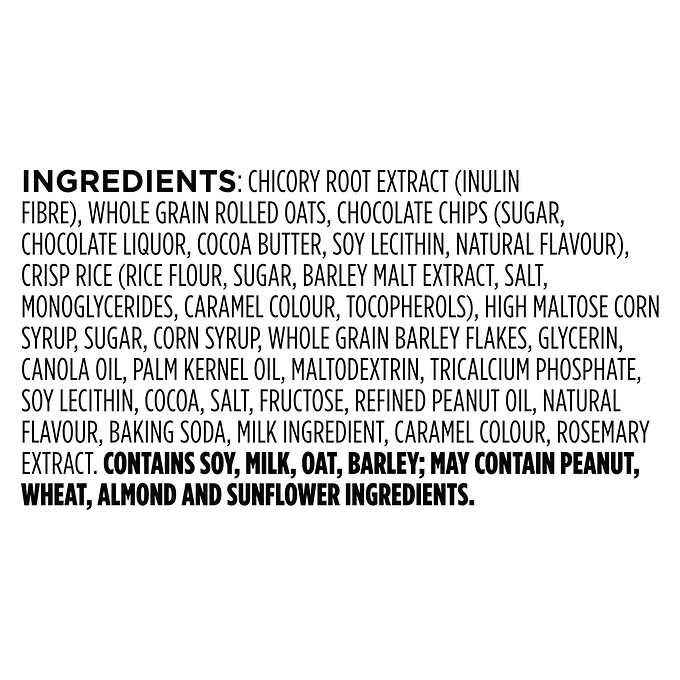 Fibre 1 Chewy Bars Oats & Chocolate, 30 × 35 g - canavitam