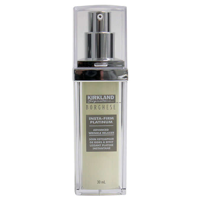 Kirkland Signature Borghese Insta-Firm Platinum Facial Wrinkle Relaxer - canavitam