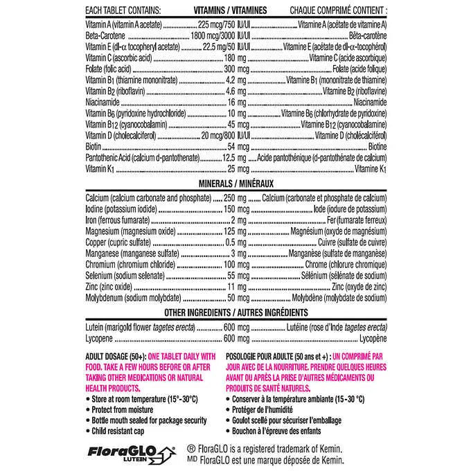 Centrum Complete Multivitamin and Mineral Supplement for Men 50+, 250 Tablets silver - canavitam