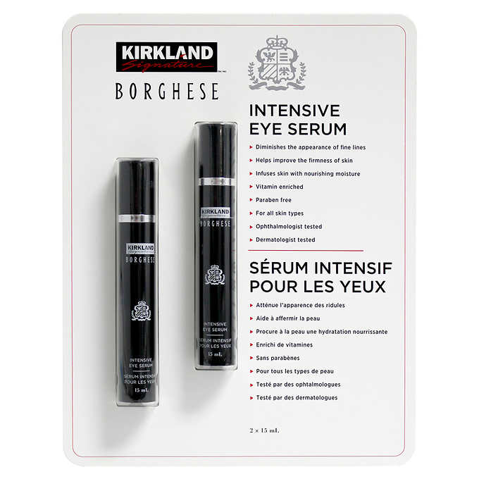 Kirkland Signature Borghese Eye Serum  2 x 15 ml - canavitam