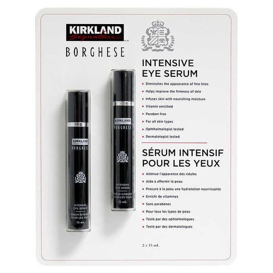 Kirkland Signature Borghese Eye Serum  2 x 15 ml - canavitam