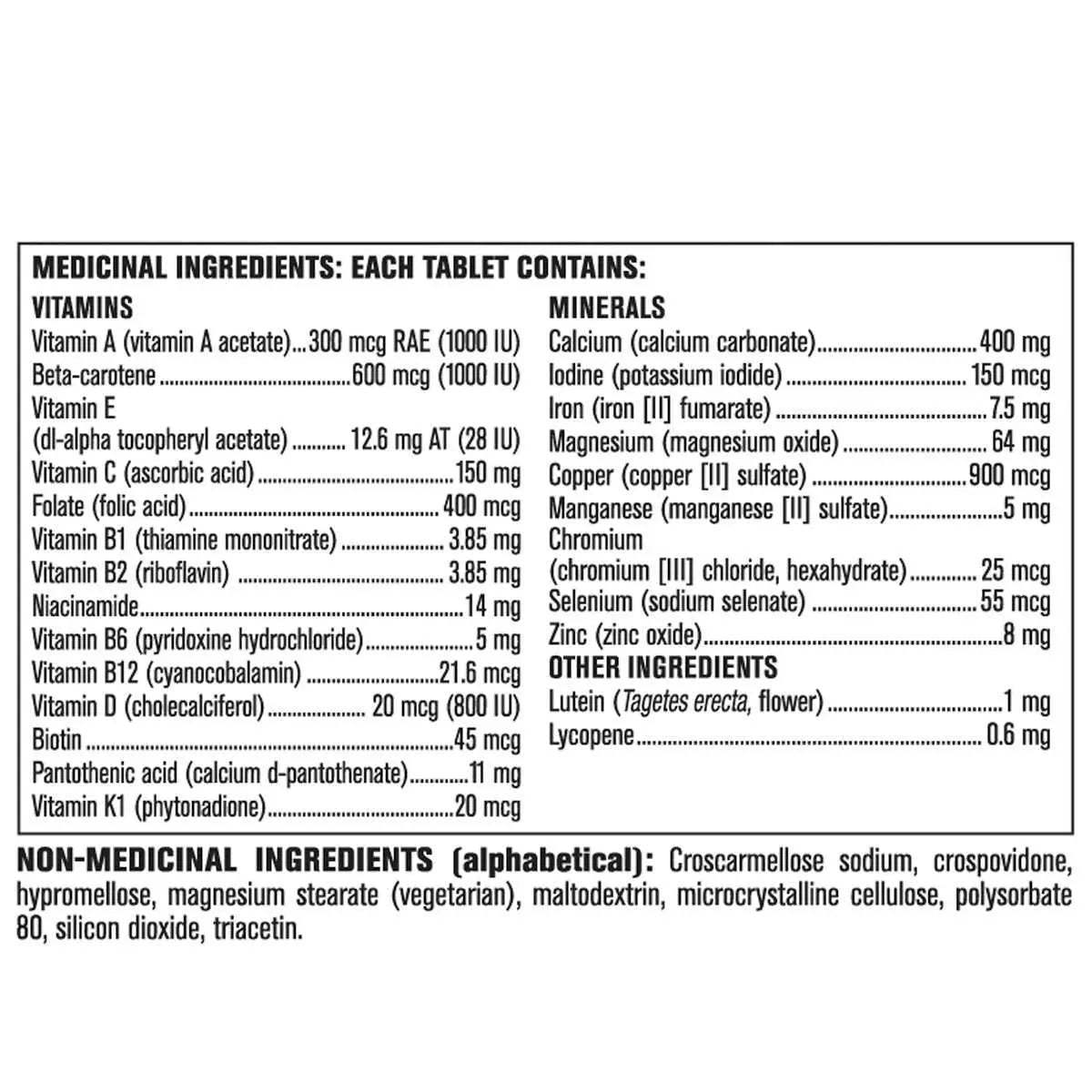 Kirkland Signature Women Multivitamin, 365 Tablets - canavitam