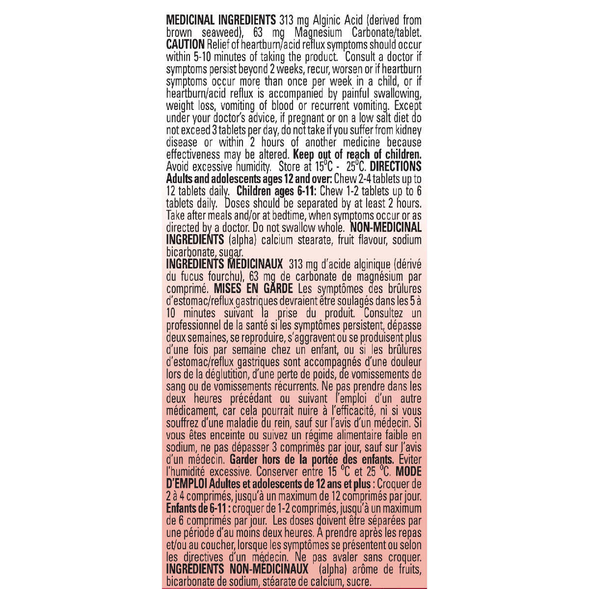 Gaviscon Extra Strength Tabs 145 (120+25'S ) - canavitam