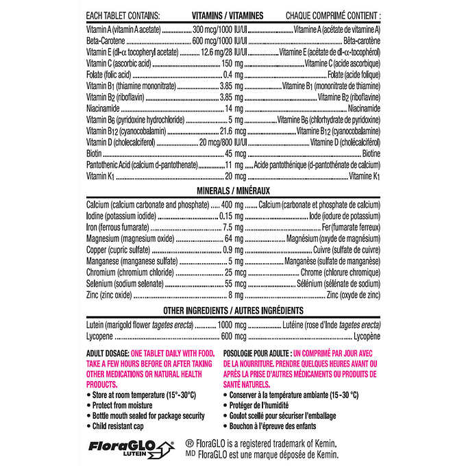 Centrum Complete Multivitamin and Mineral Supplement for Women, 250 Tablets - canavitam