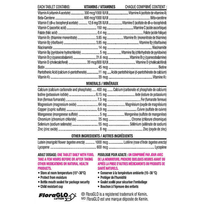 Centrum Complete Multivitamin and Mineral Supplement for Women, 250 Tablets - canavitam