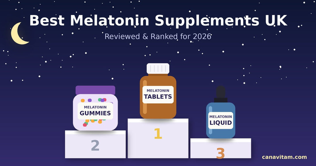 Best melatonin supplements UK 2026: tablets, gummies and liquid ranked
