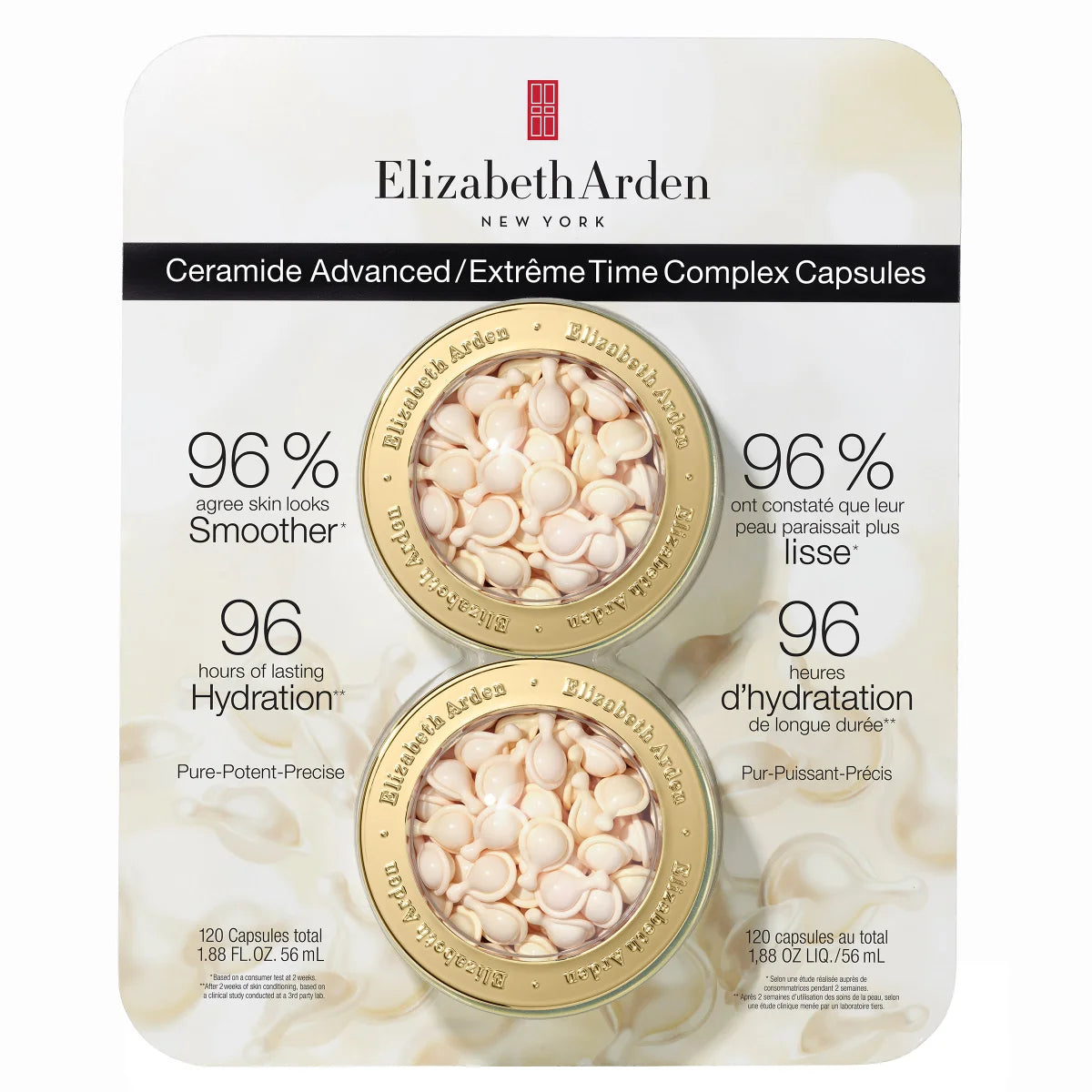 Elizabeth Arden Ceramide Advanced Time Complex Capsules 2 x 60 Capsule Packages - canavitam