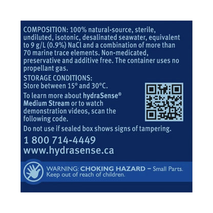 HydraSense Medium Stream, 2 x 210 mL - canavitam