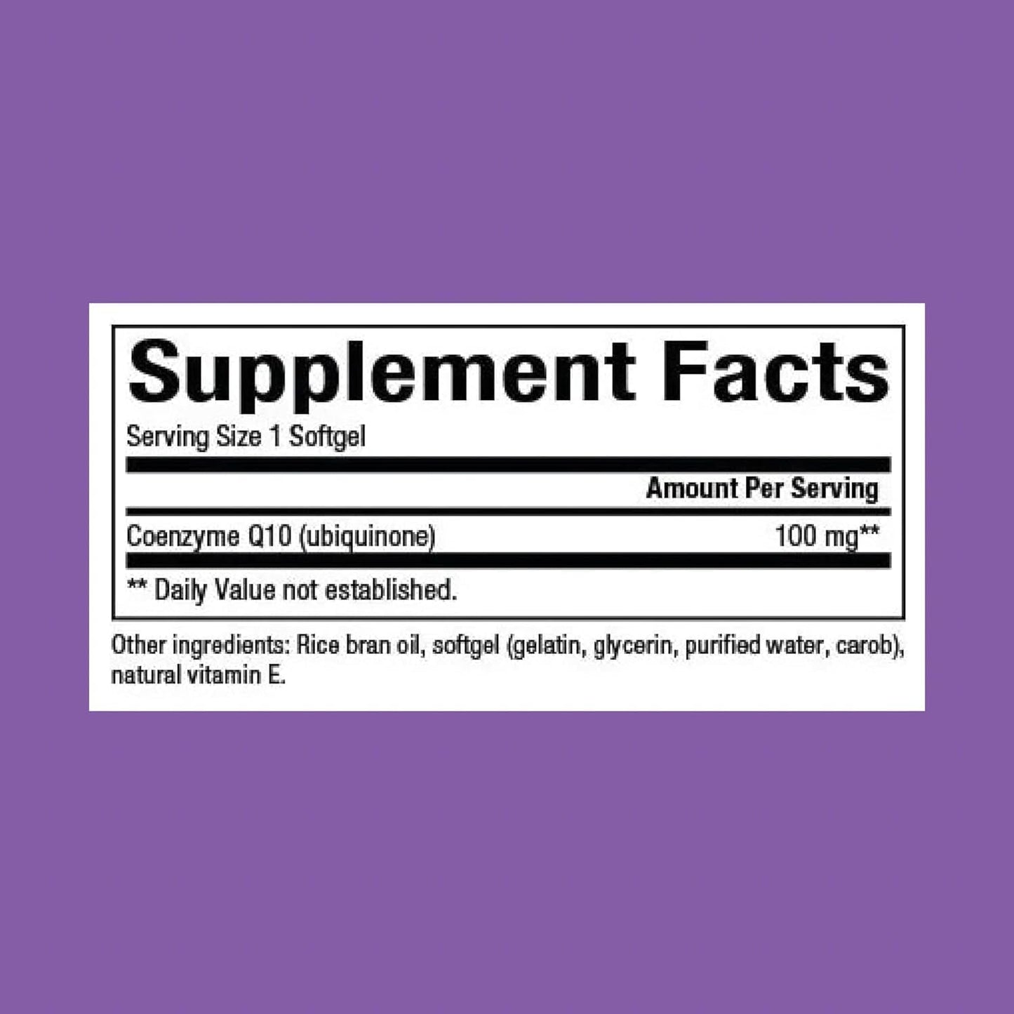 Natural Factors CoQ10 100mg – Heart & Energy Support – 120 Softgels | Natural Antioxidant, Non-GMO, Gluten Free - canavitam
