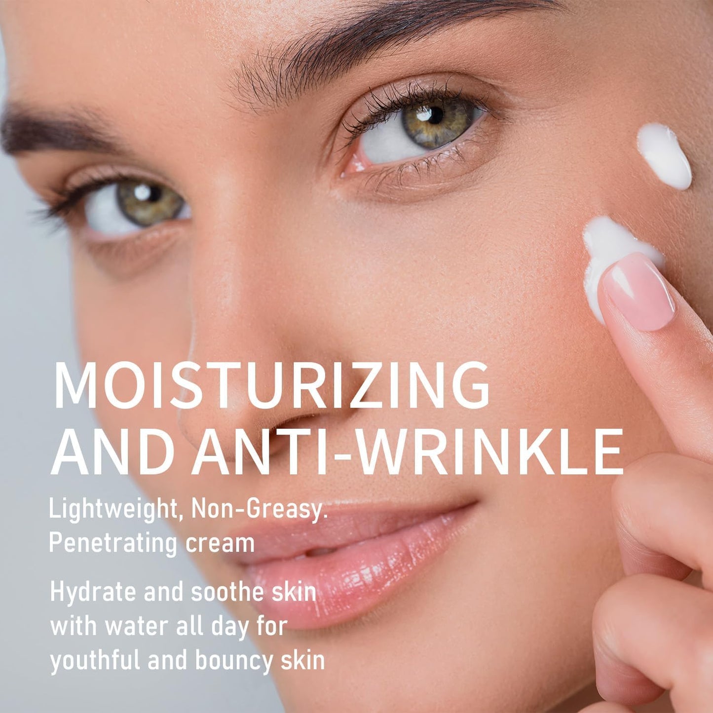 Collagen 0.2% Retinol Cream for Face with Hyaluronic Acid Day & Night Moisturizer Cream Skin Tightening Cream for Face & Neck Cream Lifting & Recovery Rapid Wrinkles Repair 1.7 Oz