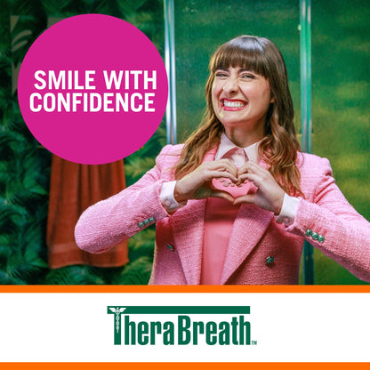 TheraBreath Fresh Breath Oral Rinse - Icy Mint | Fights Bad Breath | Certified Vegan, Gluten-Free, & Kosher - canavitam