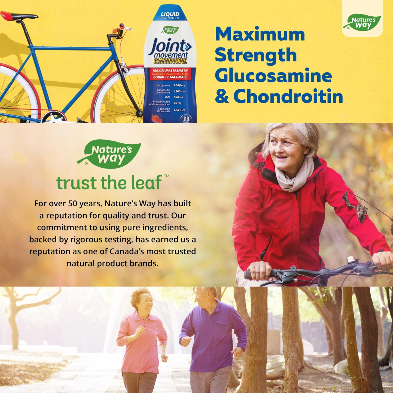 Nature’s Way Joint Movement Glucosamine, 1 L - canavitam