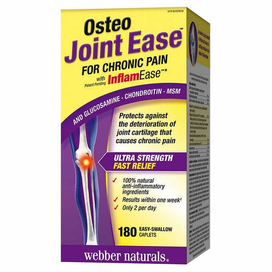 webber naturals Osteo Joint Ease, 180 caplets - canavitam