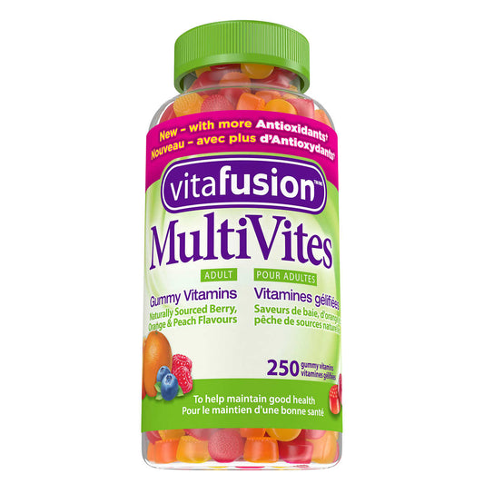 Vitafusion - MultiVites Gummy Vitamins for Adults, 250 Gummies - canavitam
