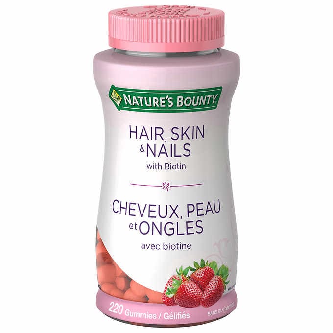 Nature’s Bounty Hair, Skin and Nails Gummies, 220-count - canavitam