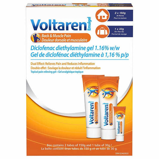 Voltaren Emugel Back & Muscle Pain - canavitam