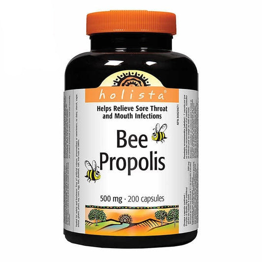 Holista Bee Propolis 500mg - 200 Capsules - canavitam