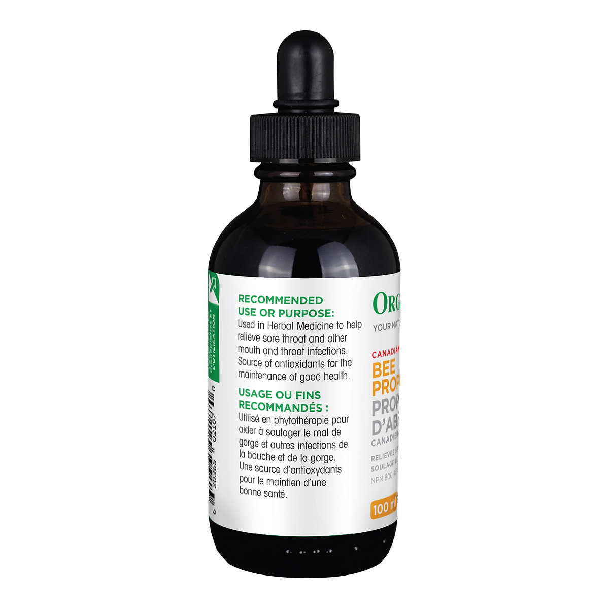 Organika Bee Propolis 167 mg Liquid, 100 ml - canavitam