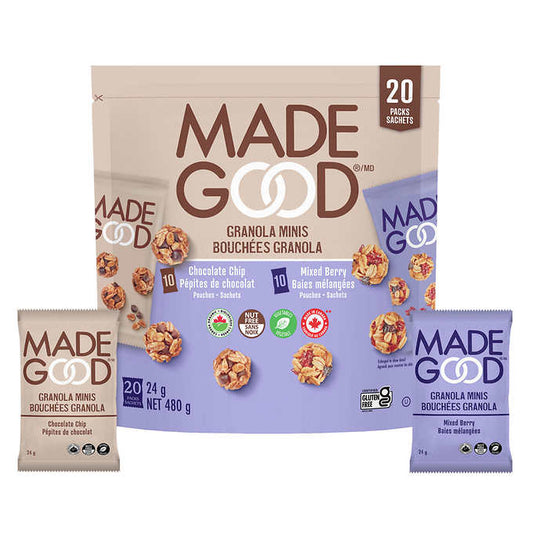 MadeGood Granola Minis, 20 × 24 g - canavitam