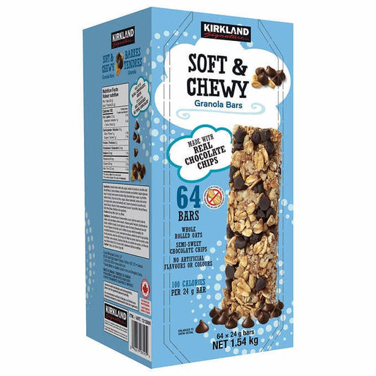 Kirkland Signature Soft & Chewy Granola Bars, 1.54 kg - canavitam