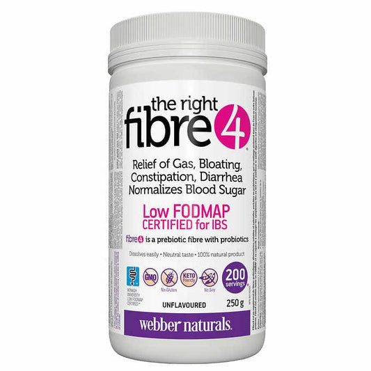 WN The right fibre4 Unflavoured 250 g - canavitam