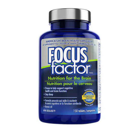 Focus Factor Nutrition for the Brain - 150 Tablets - canavitam