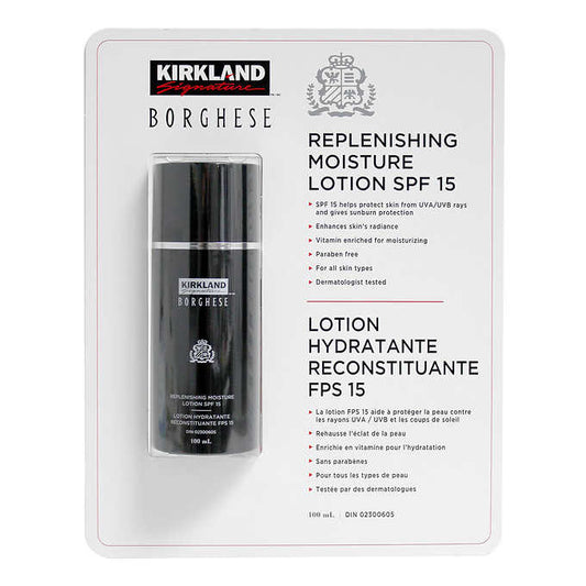 Kirkland Signature Borghese Lotion SPF 15 100 ml - canavitam