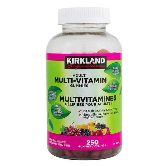 Kirkland Signature Adult Multi-vitamin Gummies - 250 Gummies - canavitam