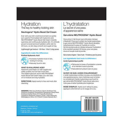 Neutrogena Hydro Boost Gel-cream, 2 x 47 mL - canavitam