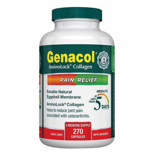 Genacol Pain Relief - 270 Capsules - canavitam
